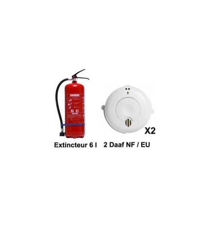 PACK PROTECTION INCENDIE MAISON